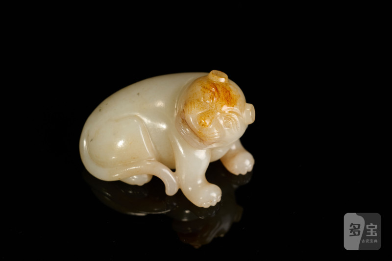 Lot1063 清 青玉伏虎 - 图5